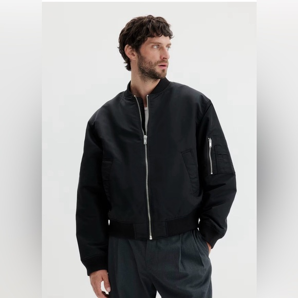 H&M Other - Men's Black Bomber Jacket